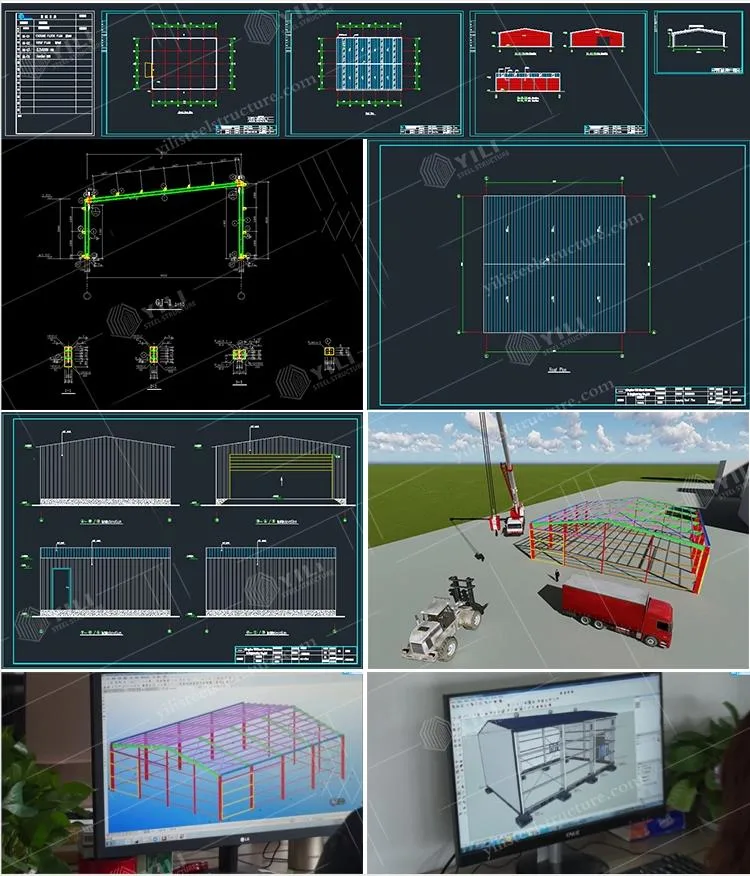 Frame Building/Workshop/Hospital Construction Steel Structure Warehouse