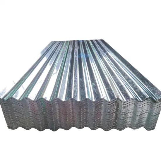 Chapa de aço revestida de zinco Dx51d Chapa de aço galvanizada Gi