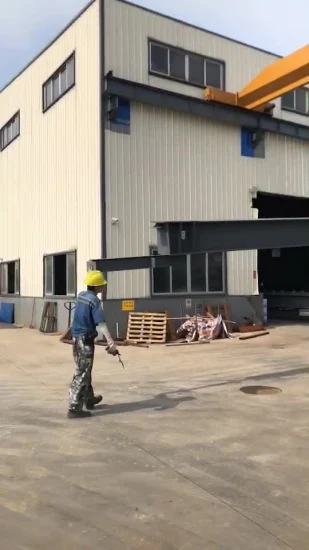 Armazém pré-fabricado Estrutura de aço Galpão de armazenamento de construção metálica Oficina industrial Pólo Celeiro Hangar de aeronaves